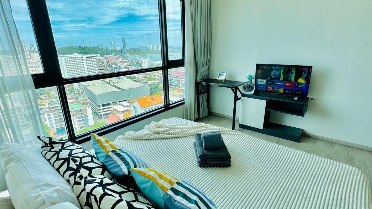 The Base Central Pattaya 2Bed King&Queen Sky Seaview & Infinity Pool Exterior photo