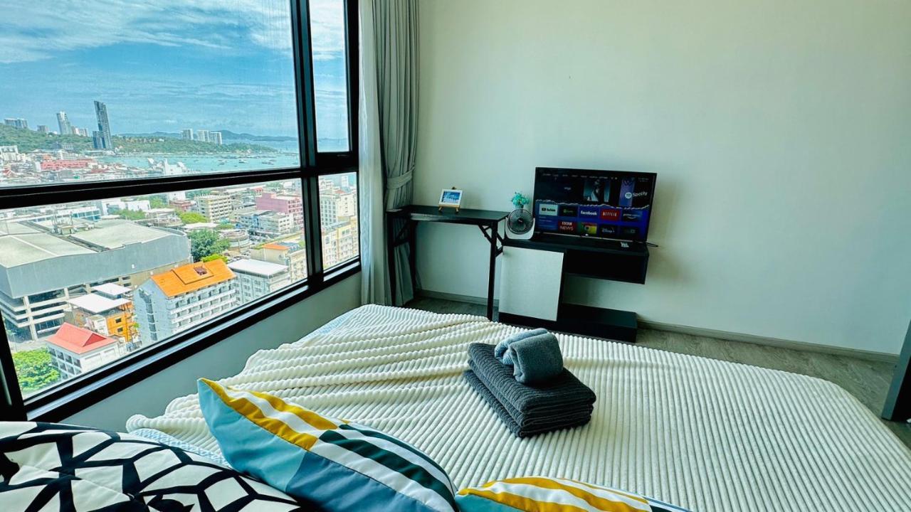 The Base Central Pattaya 2Bed King&Queen Sky Seaview & Infinity Pool Exterior photo