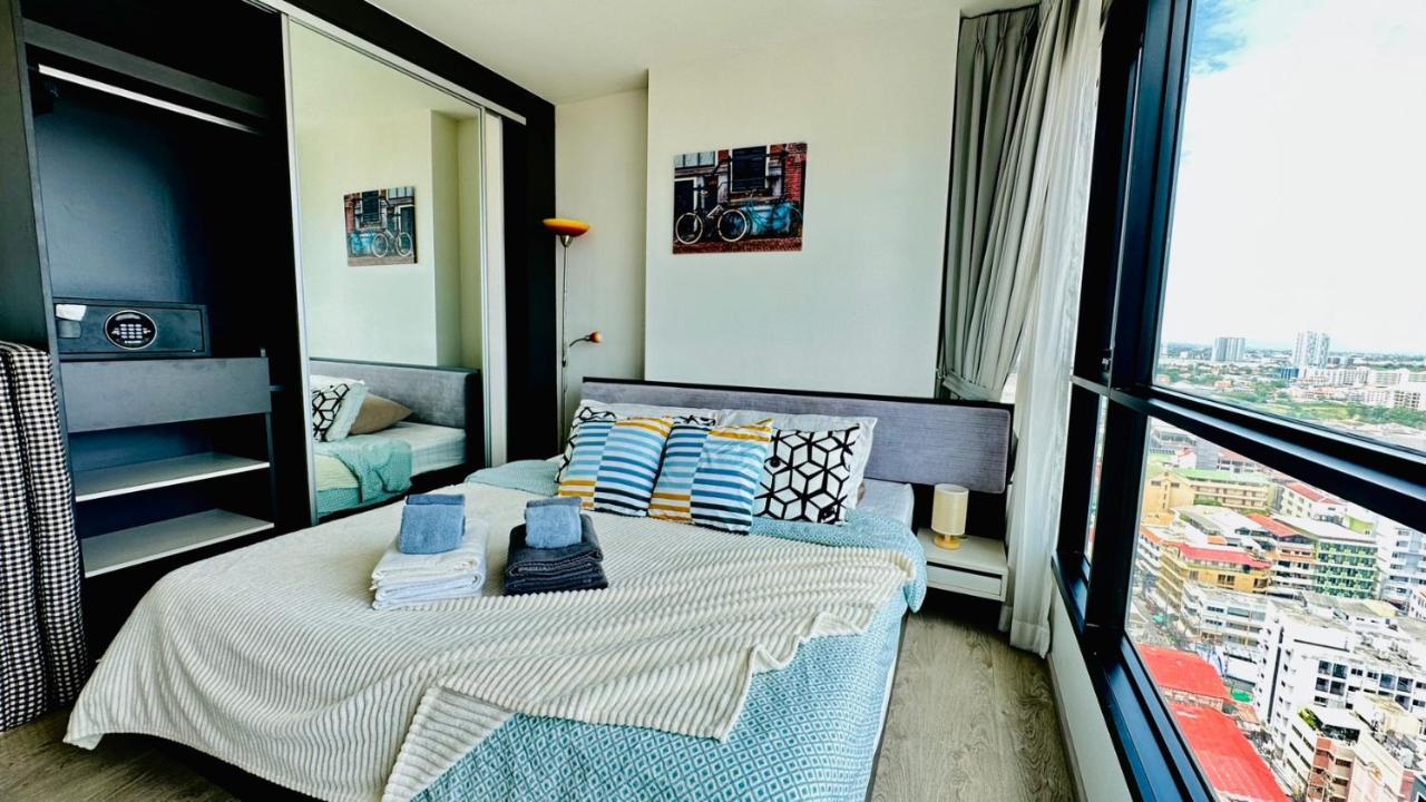 The Base Central Pattaya 2Bed King&Queen Sky Seaview & Infinity Pool Exterior photo